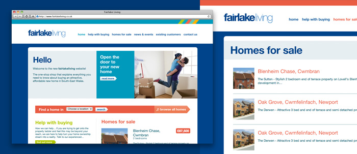 Fairlake Living website