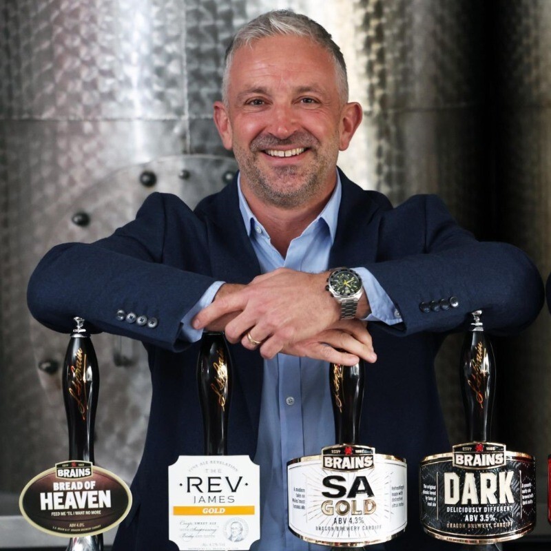 Nick Payne, Managing Director, Brains Brewery