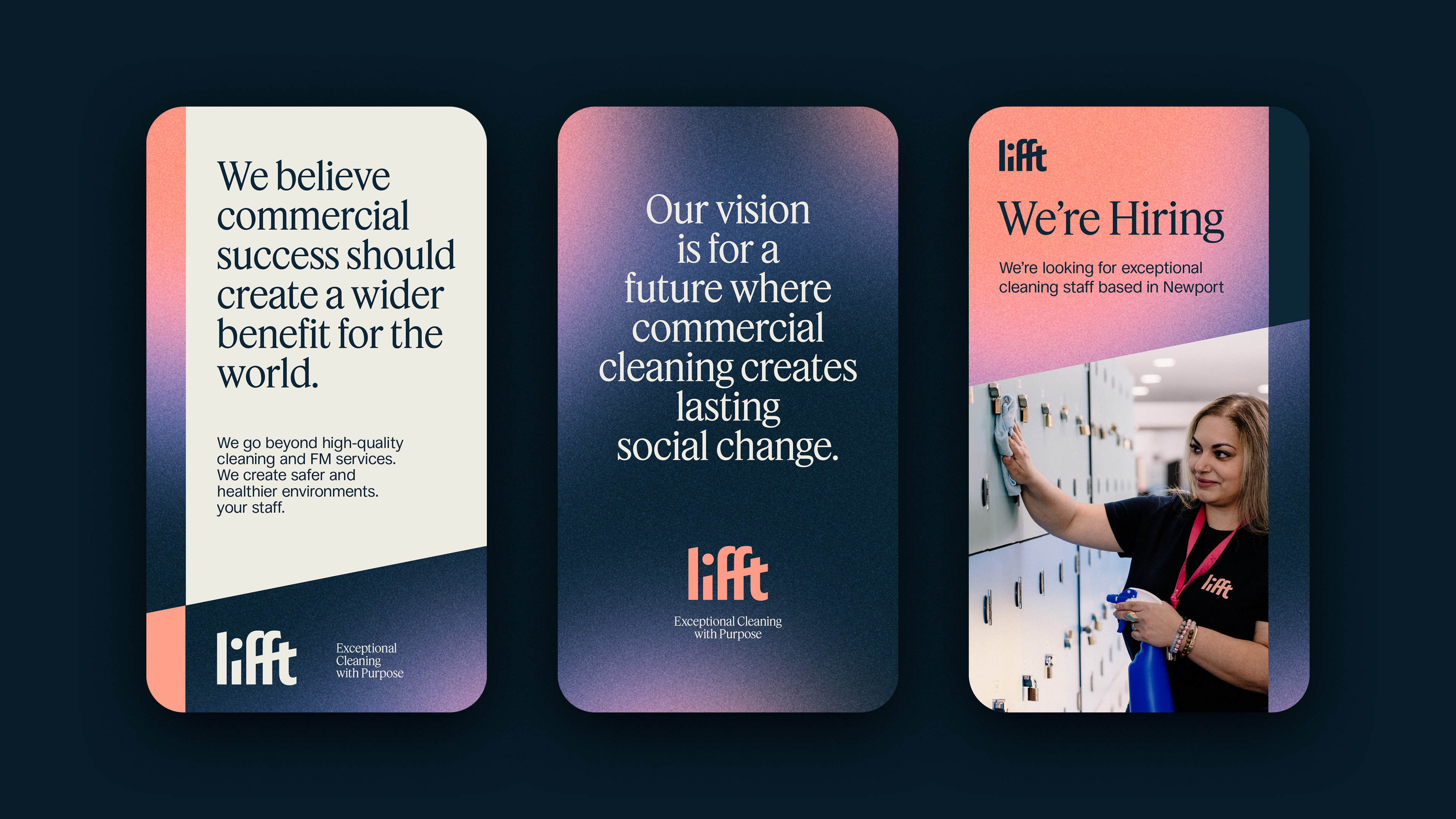 Lifft Social stories