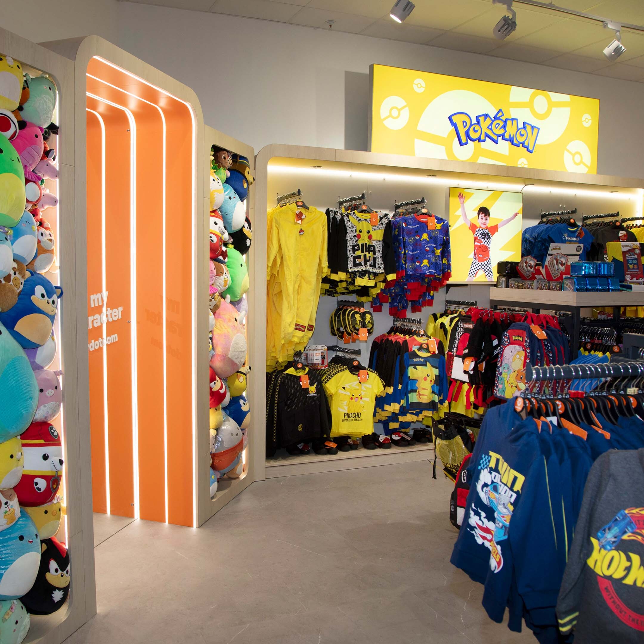 pokemon section and character magic mirror