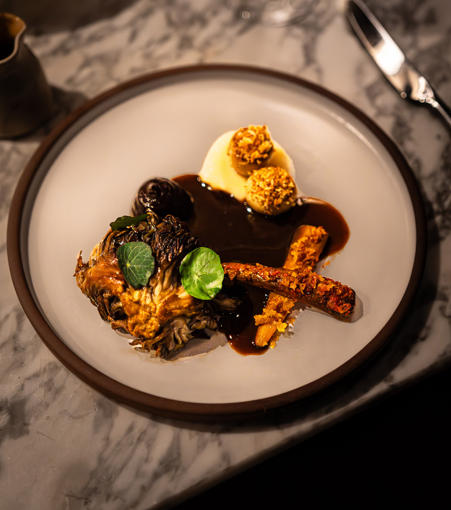 A plate of food at Terra Mare