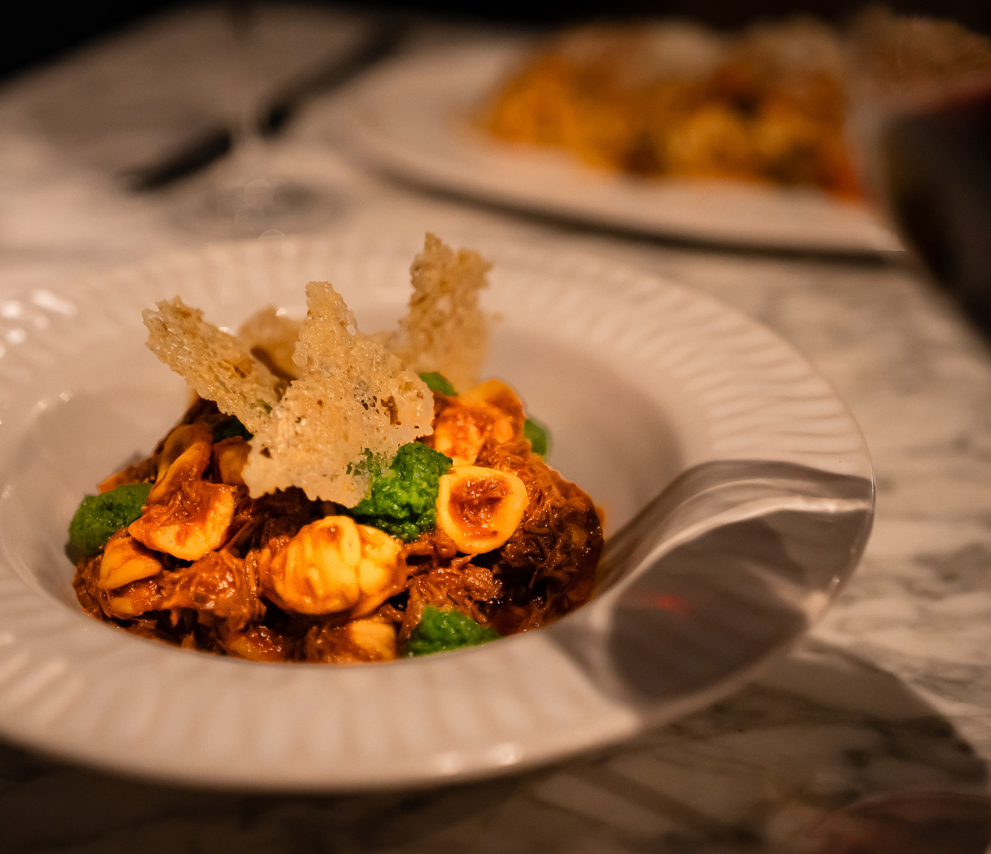 A plate of food at Terra Mare