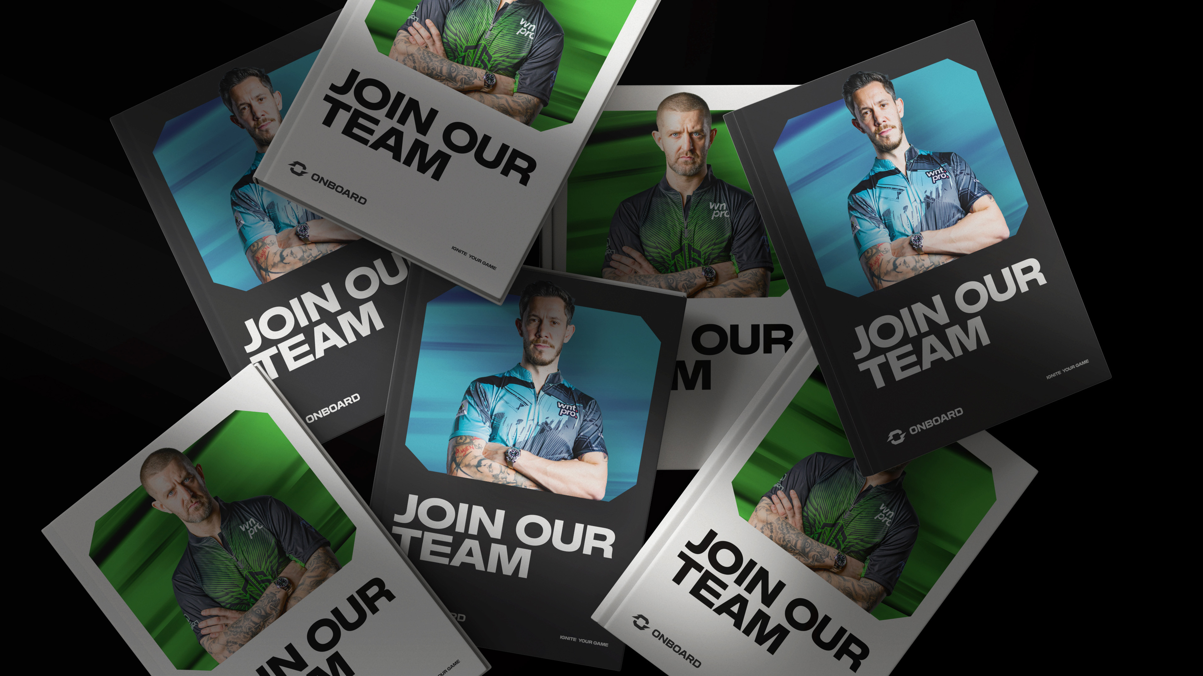 onboard booklet covers using players