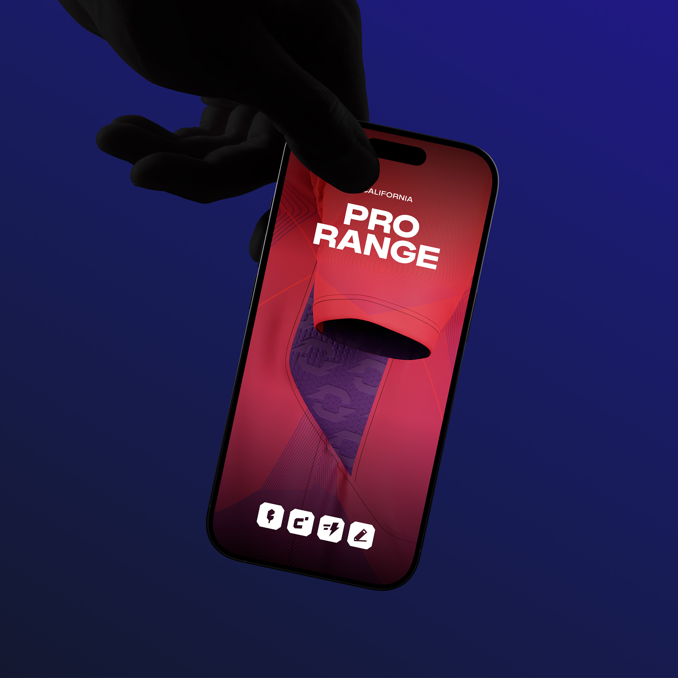 close up of product and feature icons
