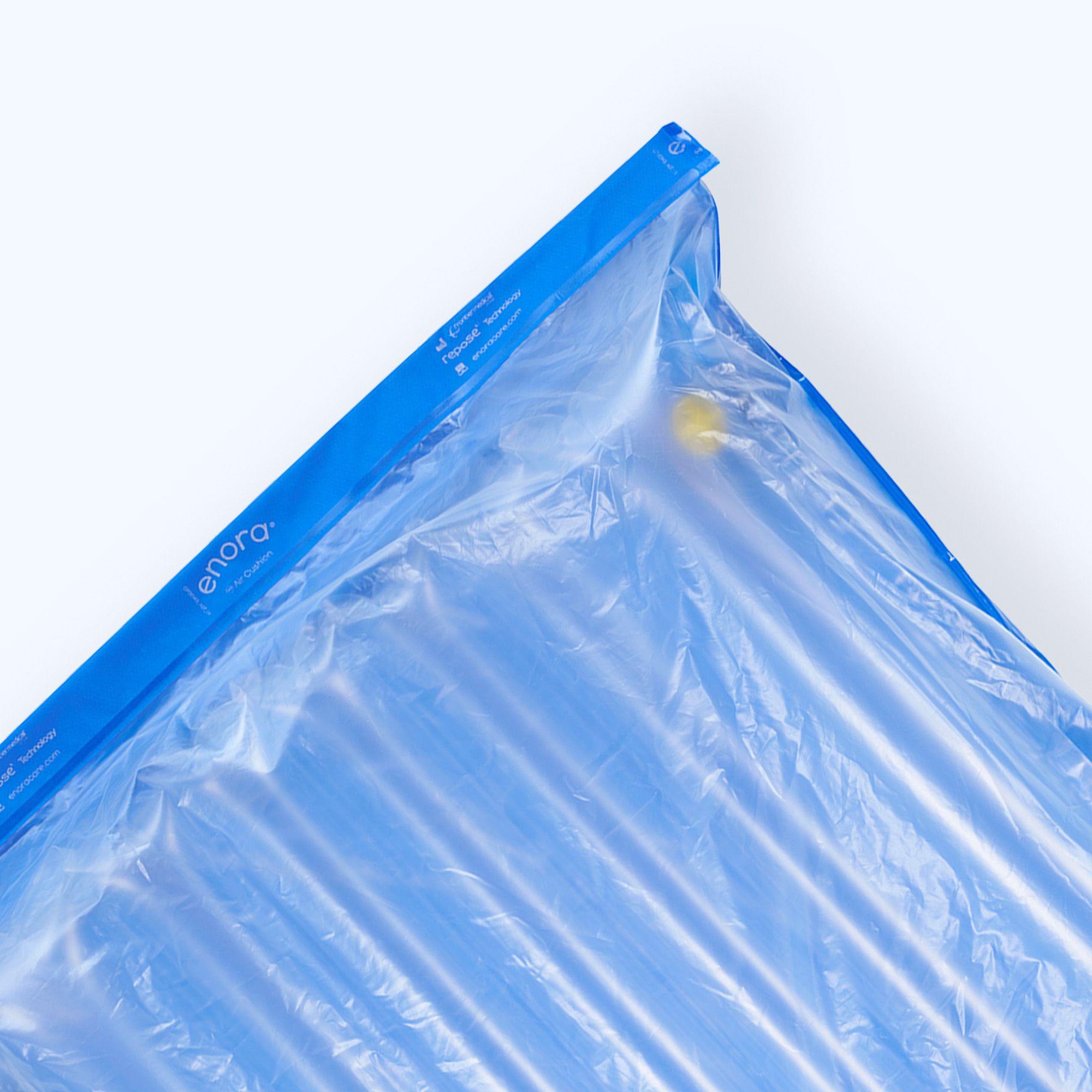 close up of the air inner for the enora air cushion