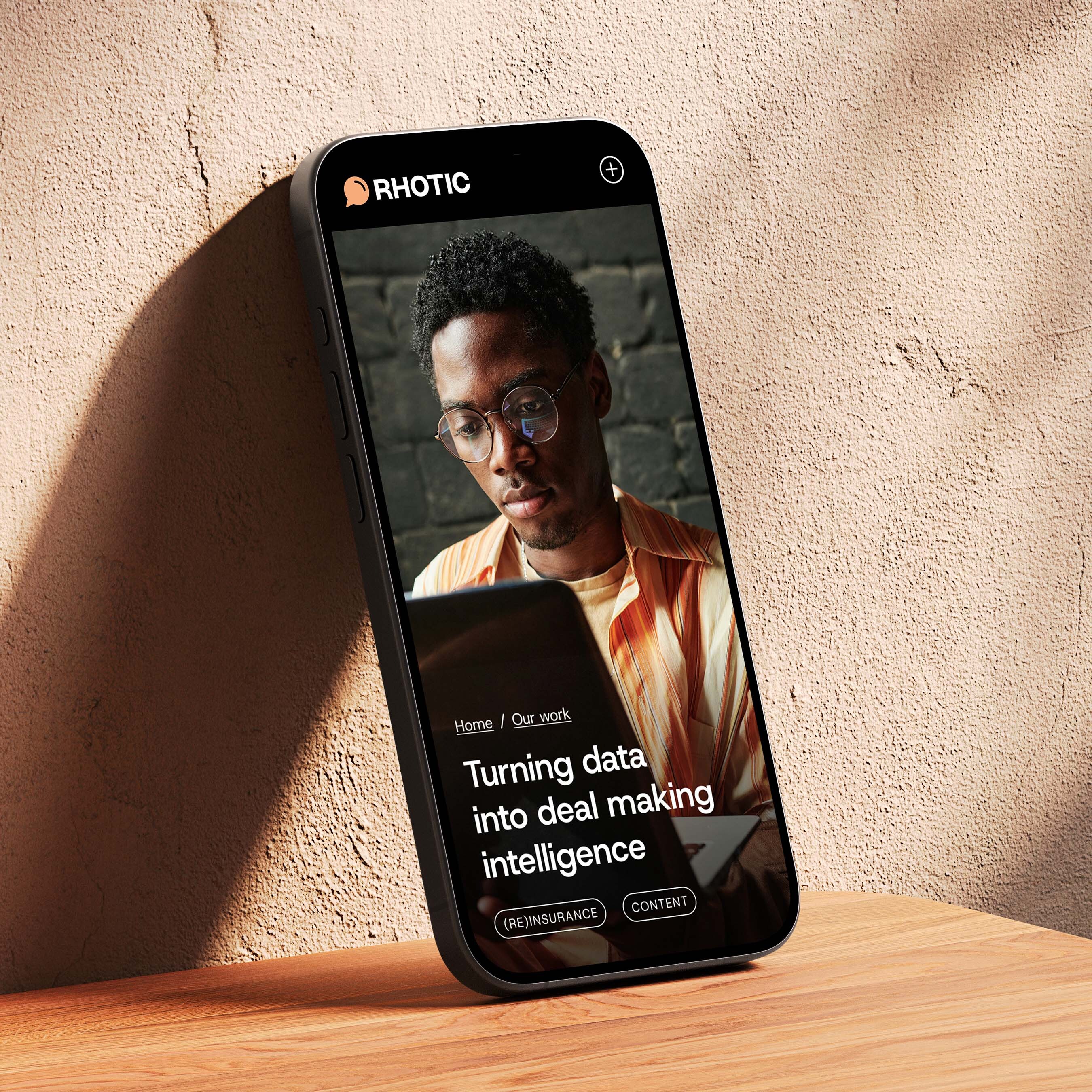 case study page mobile