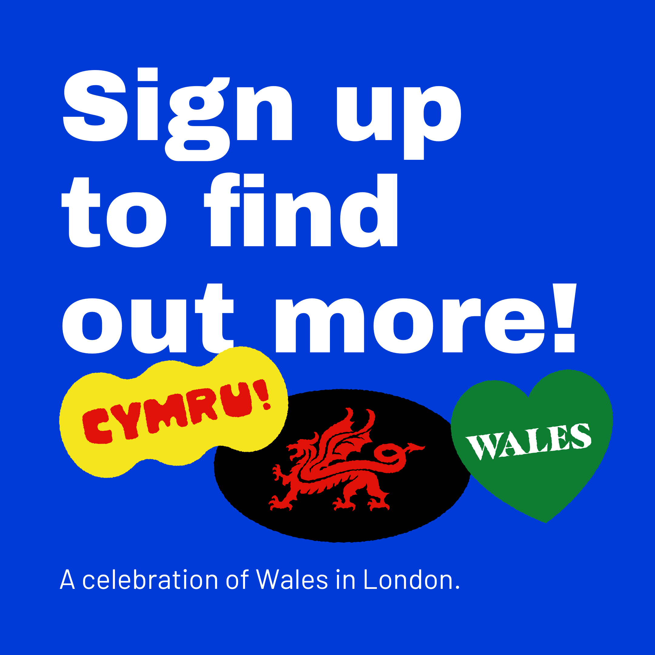 a social post inviting people to sign up to wales week