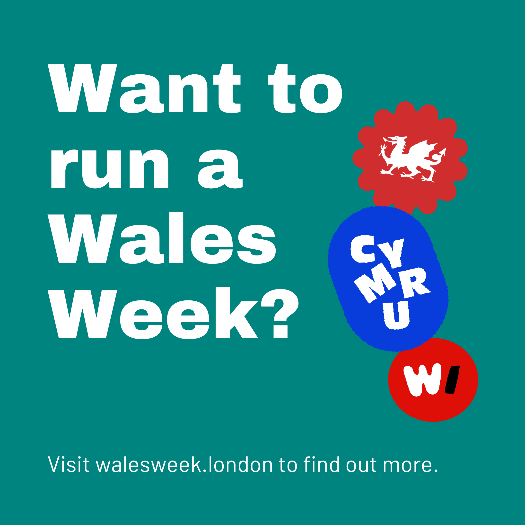 a social post inviting people to create their own wales week